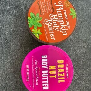 NEW Duo of Trader Joe's Body Butters: Pumpkin and Brazil Nut